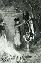 Napoleon och Coignet (typogravyr)
